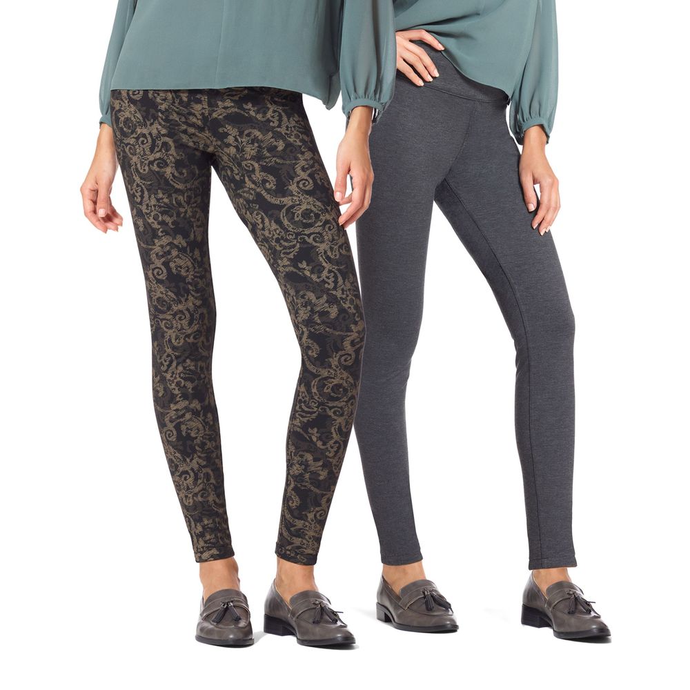 Hue Women's Reset Reversible Ponte Leggings